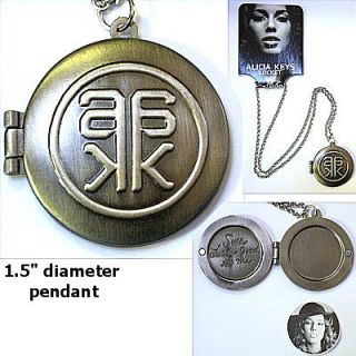 Alicia Keys Looks Good Picture Locket Necklace RARE New