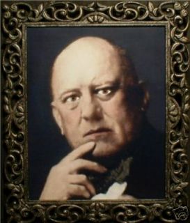 Haunted Aleister Crowley Photo Eyes Follow You