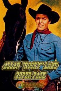 Allan Rocky Lane Super Pack 51 Westerns 11 DVD New