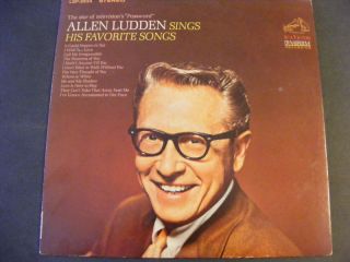 Allen Ludden Sings His Favorite Songs LP Free SHIP