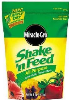   Miracle Gro Shake N Feed All Purpose Plant Food, 8 Lb. Scotts Miracle