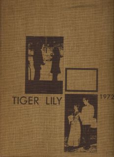 Port Allegany PA High School Tiger Lily Yearbook 1972