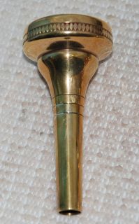 Rare CHARLIE ALLEN Trombone mthp GOLD PLATE tenor small shank 25mm 