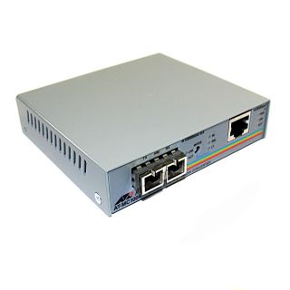 Allied Telesyn Transceiver Ethernet 1Gbps RJ45 SC AT MC1004 10