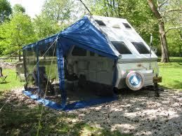 ALiner camping trailer awning aliner awning camper awning Mariah 