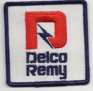 Vintage Delco Remy Truck Starters and Alternators Patch UNUSED