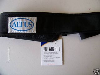 Altus Pro Web Weight Belt 4 Width x Large