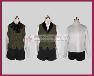 Black Butler Alois Trancy Custom Anime Cosplay Costumes Party Outfit 