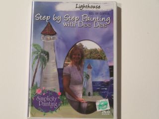 Dee Dee Step by Step Painting DVD Lighthouse Oil Painting BRAND NEW 