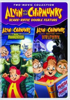 ALVIN AND THE CHIPMUNKS SCARE RIFFIC New Sealed DVD Double Feature