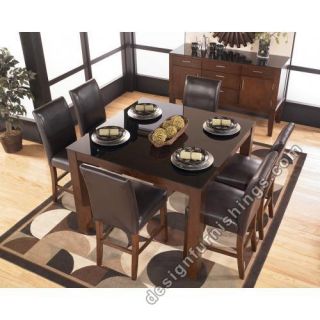 miscellaneous ashley alyn 7pc cntr hgt table dining set d369