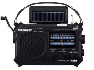 Katio KA500 Am FM Shortwave Solar Crank Emergency Weather Radio AC 