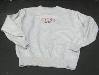 Mens Mixed lot of 3 Vtg San Francisco 49ers Sweaters and Jersey