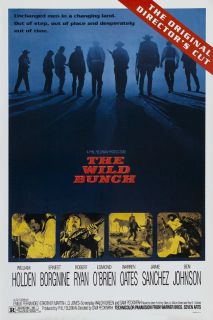 The Wild Bunch Movie Poster R92 Original Rolled 27x40
