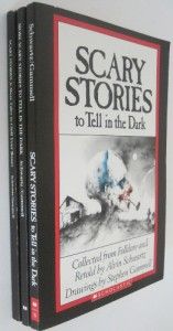 SCARY STORIES TO TELL IN THE DARK by Alvin Schwartz and illustrated by 