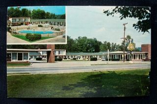   Gables Motel & Restaurant Postcard Burnside Kentucky 90350B 