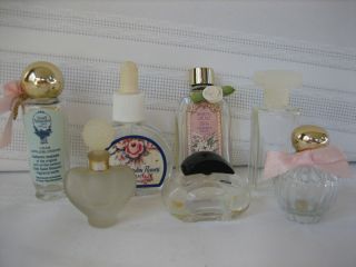   Tiny Vintage Perfume Bottles Avon Anne Klein Alyssa Ashley Etc