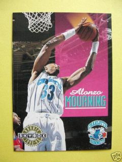 1992 93 Skybox Alonzo Mourning Charlotte Hornets 332