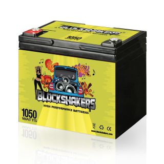   12V 35AH 1050 Watts M6/T6 High Current Battery replaces Kinetik HC800
