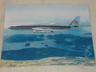 American Airlines Boeing 707 Astrojet 8 by 10 Photo