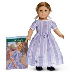 American Girl Doll 18 inch FELICITY DOLL paperback BOOK MORE details 
