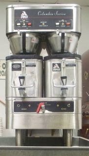AMERICAN METAL WARE DUAL URN COFFEE BREWER P 400E cecilware 