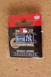   York Yankees Pin Al A L American League East Division Champs