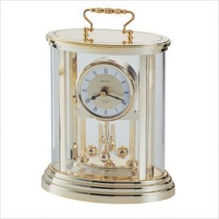 Bulova Westminster Chime Mantel Clock Amesbury