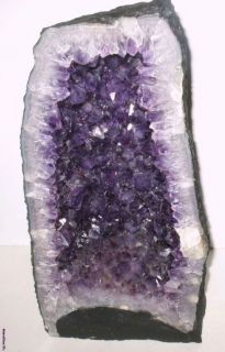Amethyst Deep Purple Crystal Geode Cathedral Top Grade