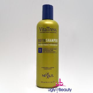 for fine fragile thinning hair vitatress biotin shampoo is excellent