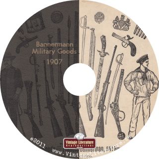   Military Catalog Rifles Guns Cannons Ammunition on DVD