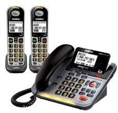   2S 2 DECT 6 0 Amplified Expandable Handset Corded Cordless Phon