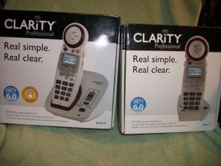 Cordless Phones Clarity Amplified XLC3.4 Base Phone w/ extra handset W 