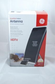 BRAND NEW GE Amplified Indoor Antenna for Digital TV, great for HDTV 