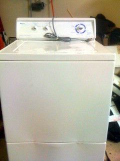 Amana Distictions super capacity 3 3 cubic ft Washing Machine model 