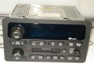 GM Chevy Venture AM FM Cassette Player Car Radio Stereo Delphi Part No 