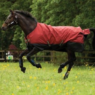 Horseware Ireland Amigo Mio Medium Turnout Blanket 66 to 84  Burgundy 