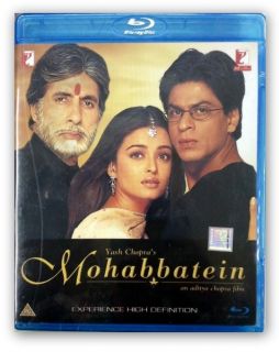 Mohabbatein Original Blu Ray Amitabh Shahrukh Khan