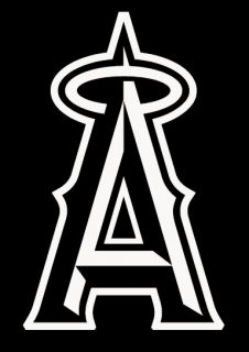 Anaheim Angels Halo A Vinyl Decal Sticker 5X8