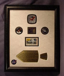 Rockwell Collins Space Program Ham Radio Collectable Apollo 11 Pins 