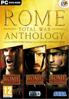 New PC Video Game Rome Total War Anthology