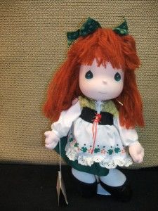Precious Moments Doll Amy Ireland with Tags Worlds Children 16038 Free 