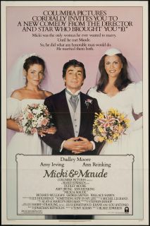 Micki Maude 1984 Original U s One Sheet Movie Poster