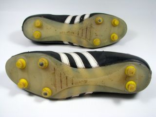 vintage ADIDAS INTER Football Boots size uk 9 /43+ rare 70s OG made in 