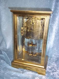 Seth Thomas Four Glass 8 Day Regulator Clock 1907