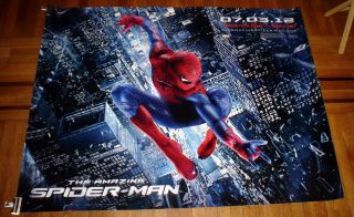   Amazing Spider Man 2012 5ft Subway Movie Poster Andrew Garfield