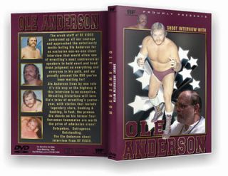 Ole Anderson Shoot Interview Wrestling DVD NWA Georgia