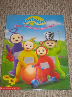 New Here Come The Teletubbies by Andrew Davenport 1998 Hardcover Book 