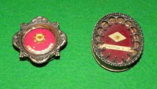   Relics in Decorative Sealed Containers St. Cecelia & St. Andr Bobola
