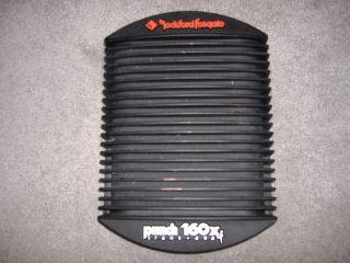 OLD SCHOOL ROCKFORD FOSGATE PUNCH 400x4 AMP WITH ENDCAPS RARE 4 